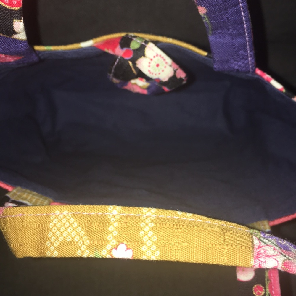 Japanese Kimono Mini Tote (BRAND NEW) - Picture 8 of 9